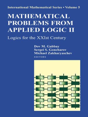 cover image of Mathematical Problems from Applied Logic II